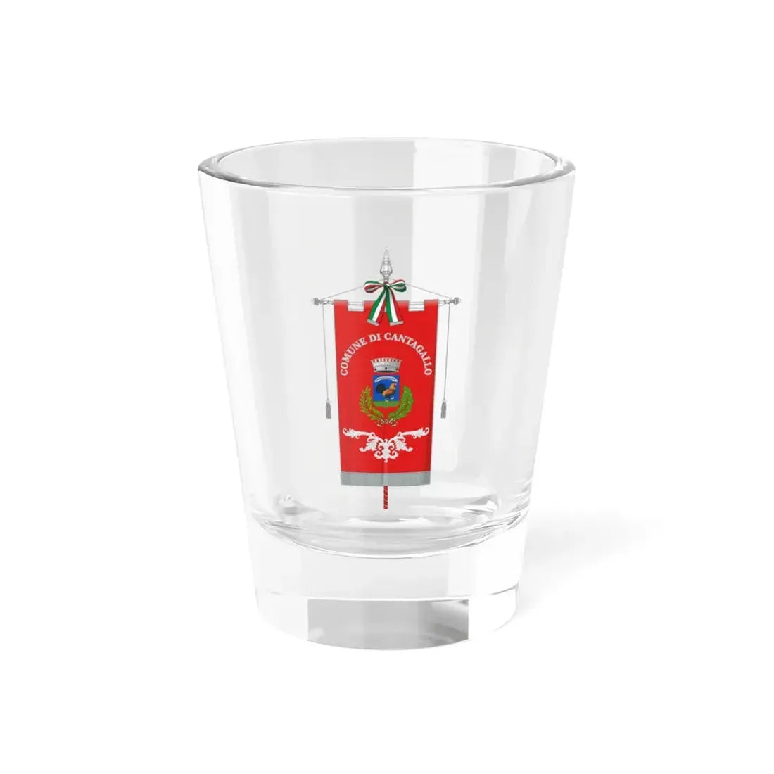 Cantagallo-Gonfalone (Italy) Shot Glass 1.5oz 1.5oz - Go Mug Yourself