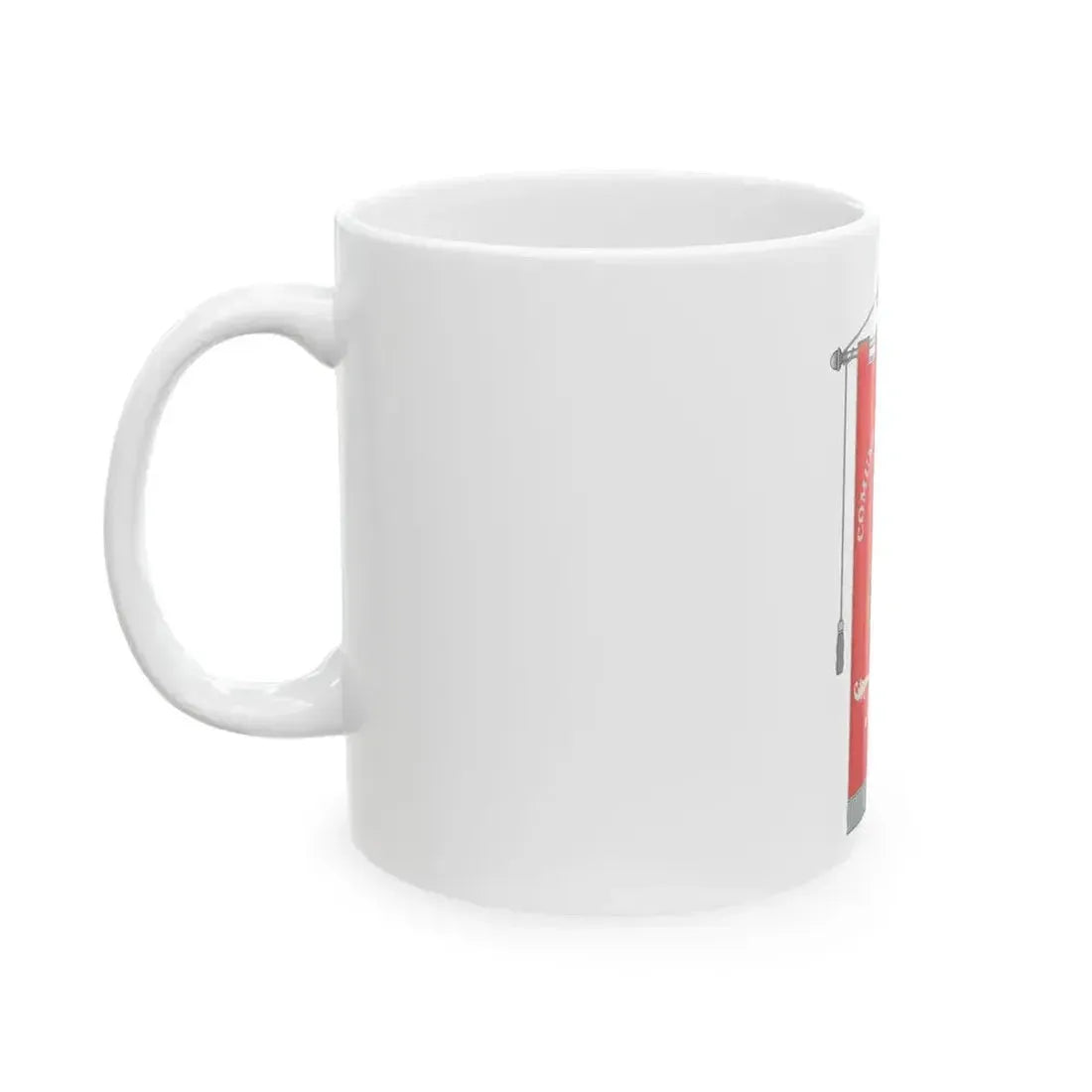 Cantagallo-Gonfalone (Italy) White Coffee Mug - Go Mug Yourself