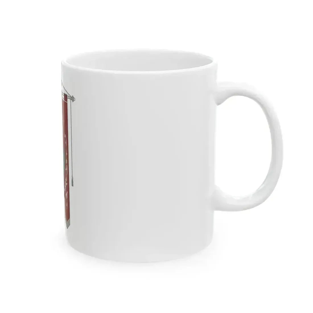 Cantiano-Gonfalone (Italy) White Coffee Mug - Go Mug Yourself
