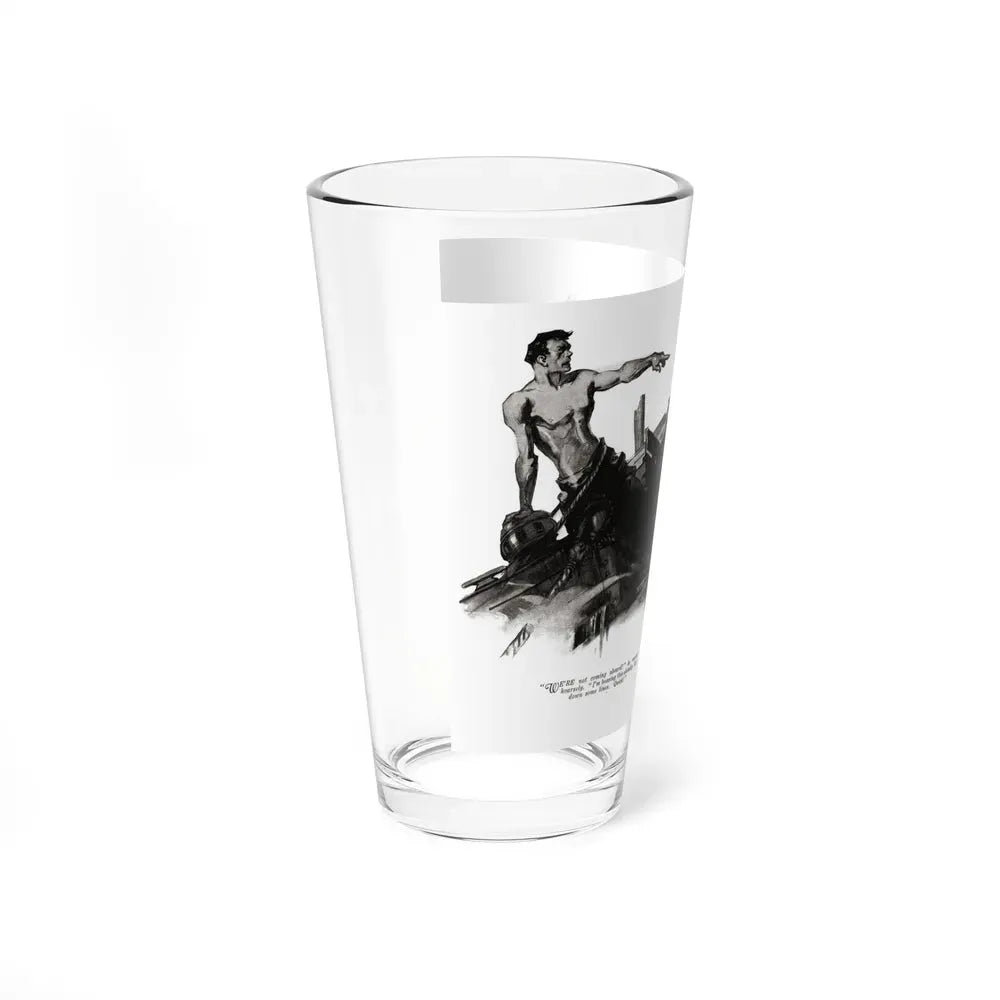 Cap'n Chesney's Multitude (1), Liberty magazine, August 6, 1932 (Magazine Illustration) Pint Glass 16oz - Go Mug Yourself