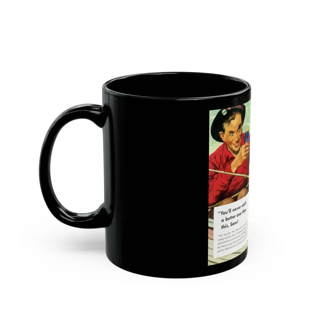 Cap-Sealed Can ad, Liberty, June 14, 1941 - Black Coffee Mug - Go Mug Yourself