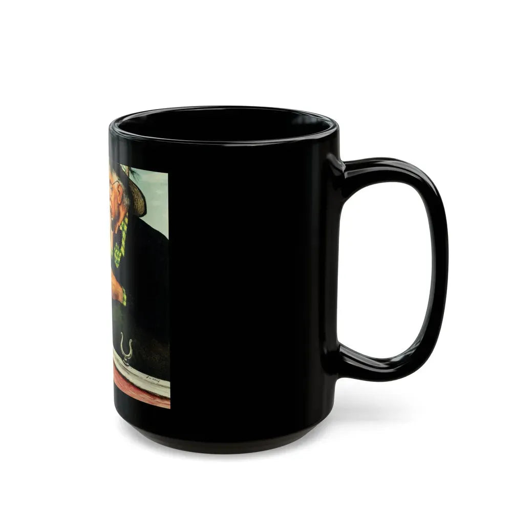 Cap-Sealed Can ad, Liberty, June 14, 1941 - Black Coffee Mug - Go Mug Yourself