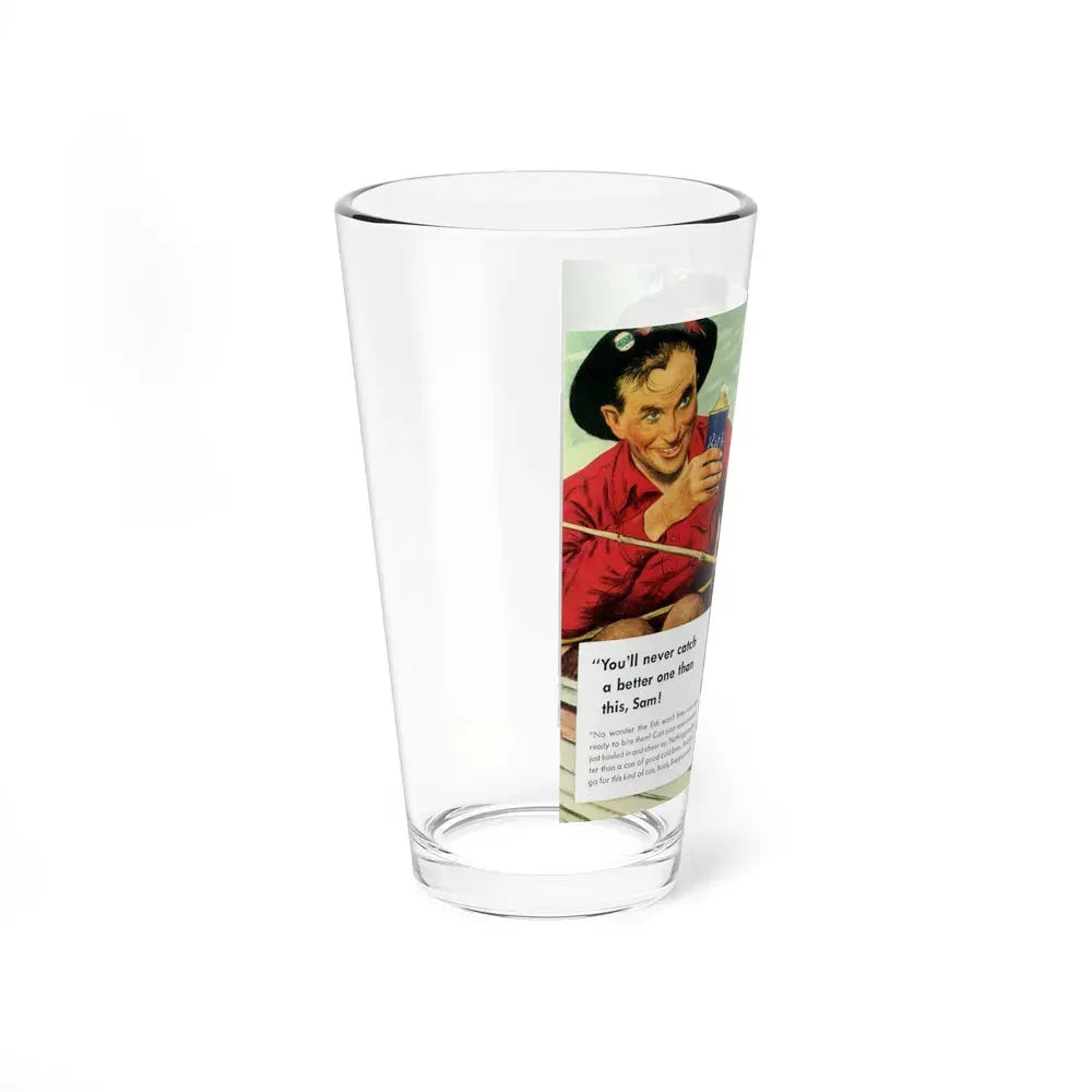 Cap-Sealed Can ad, Liberty, June 14, 1941 (Magazine Illustration) Pint Glass 16oz - Go Mug Yourself