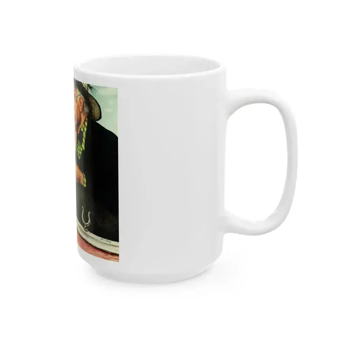 Cap-Sealed Can ad, Liberty, June 14, 1941 - White Coffee Mug - Go Mug Yourself