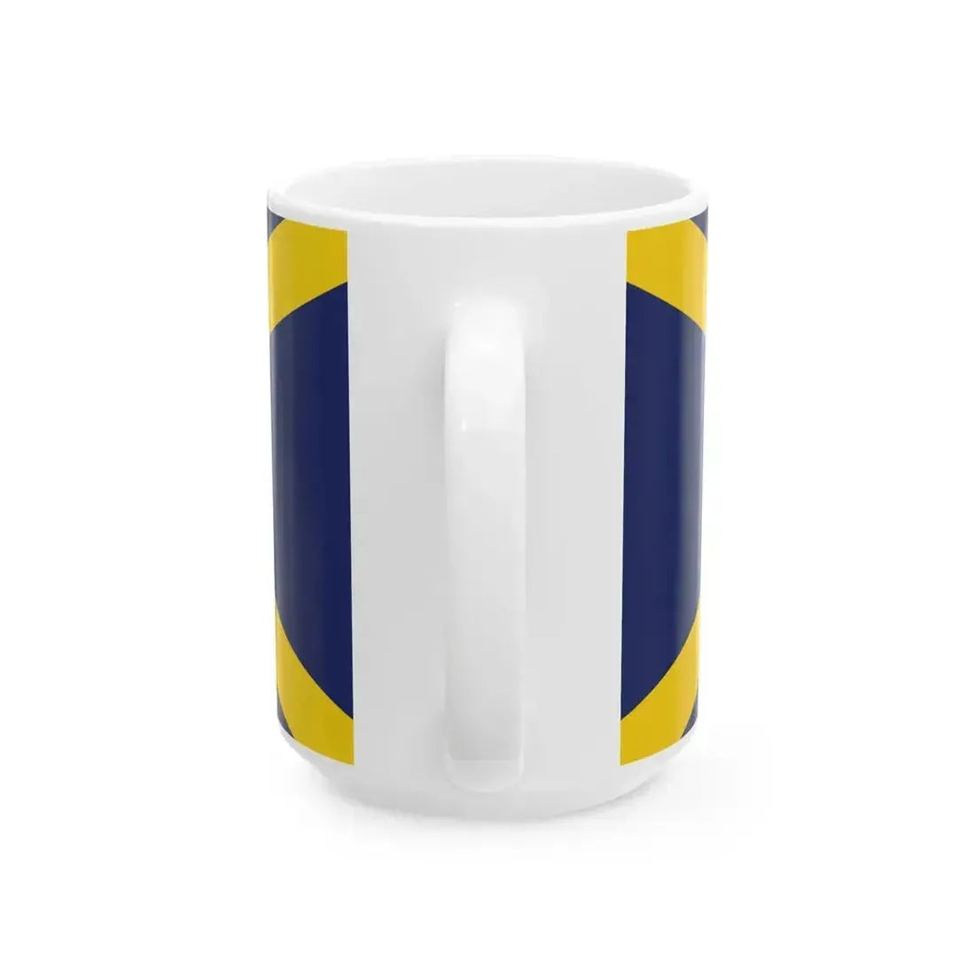 Cape Breton Island Flag Original Blue Flag (Canada) White Coffee Mug - Go Mug Yourself