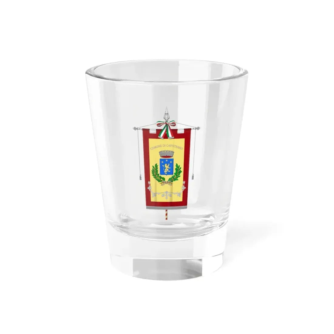 Capistrano-Gonfalone (Italy) Shot Glass 1.5oz 1.5oz - Go Mug Yourself
