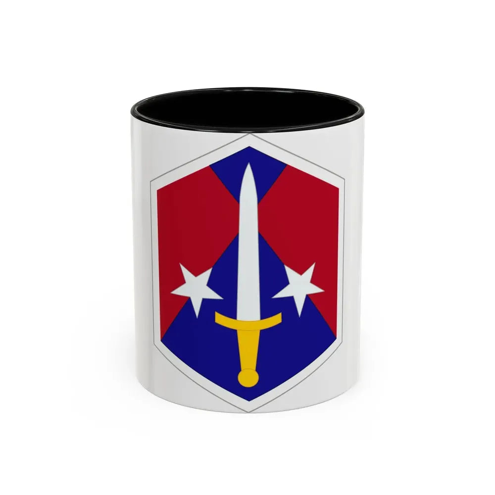 Capital Military Assistance Command (U.S. Army) Accent Coffee Mug 11oz Black - Go Mug Yourself