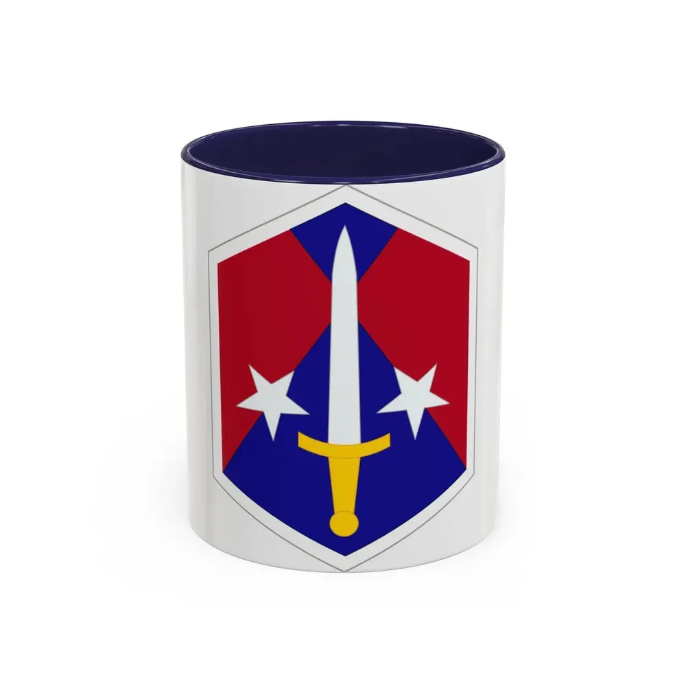 Capital Military Assistance Command (U.S. Army) Accent Coffee Mug 11oz Navy - Go Mug Yourself