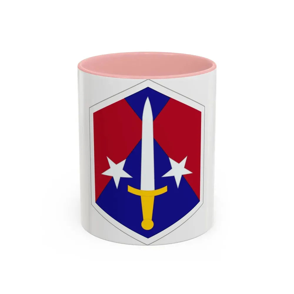 Capital Military Assistance Command (U.S. Army) Accent Coffee Mug 11oz Pink - Go Mug Yourself