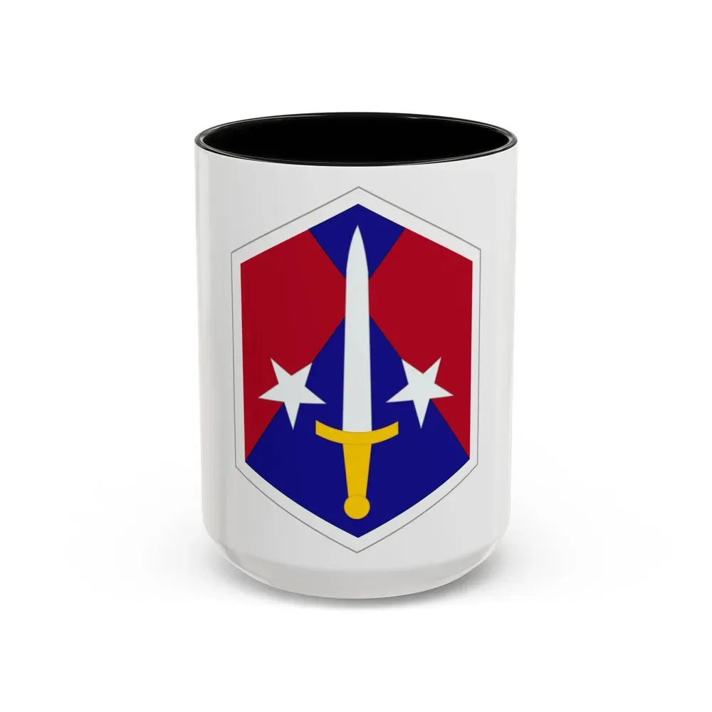 Capital Military Assistance Command (U.S. Army) Accent Coffee Mug 15oz Black - Go Mug Yourself