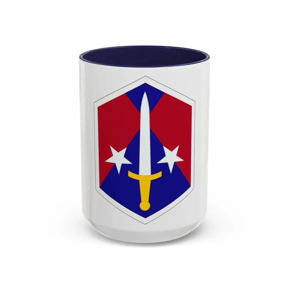 Capital Military Assistance Command (U.S. Army) Accent Coffee Mug 15oz Navy - Go Mug Yourself