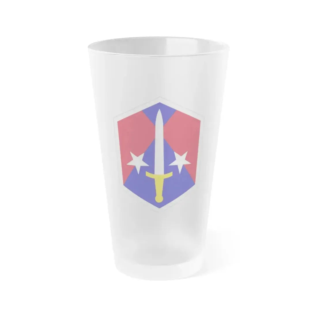 Capital Military Assistance Command (U.S. Army) Frosted Pint Glass 16oz Default Title - Go Mug Yourself