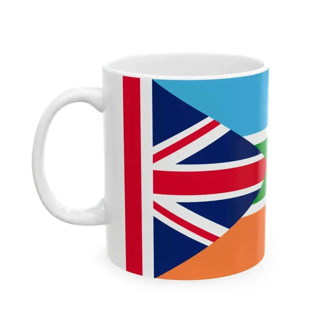 Capricornia Flag Ian Johnston Proposal (Australia) White Coffee Mug - Go Mug Yourself