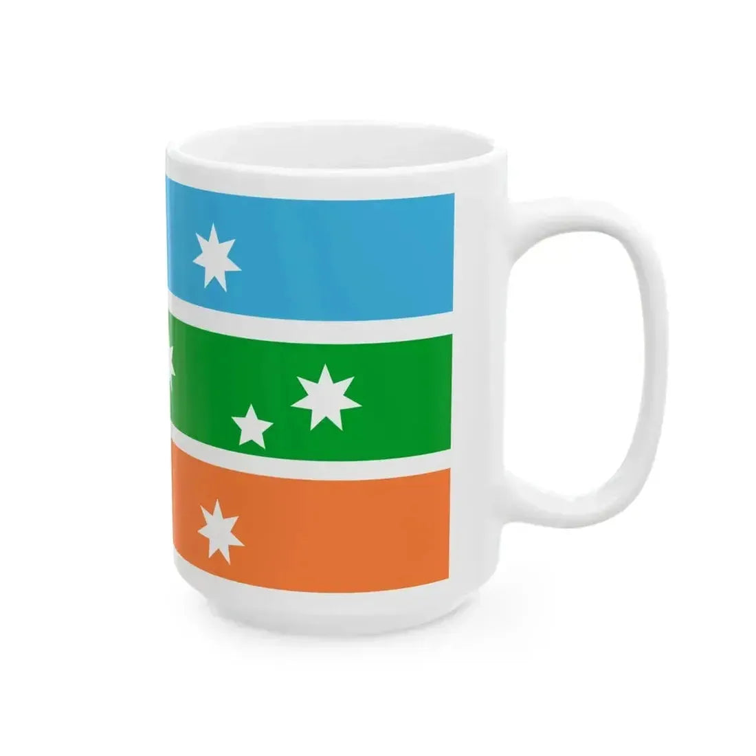 Capricornia Flag Ian Johnston Proposal (Australia) White Coffee Mug - Go Mug Yourself