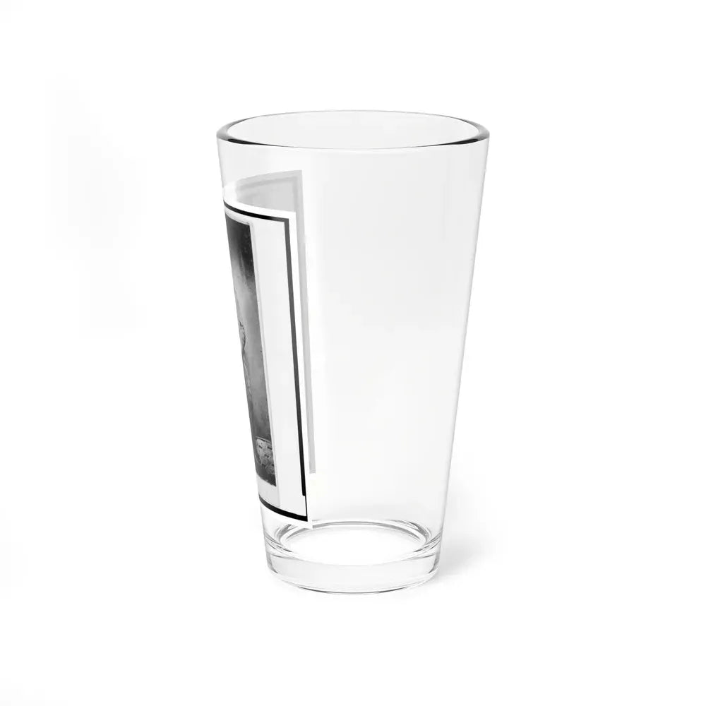 Capt. John D. Ritter, Union Officer In The 32nd Indiana Regiment, Full-Length Portrait, Standing, Facing Front (U.S. Civil War) Pint Glass 16oz - Go Mug Yourself