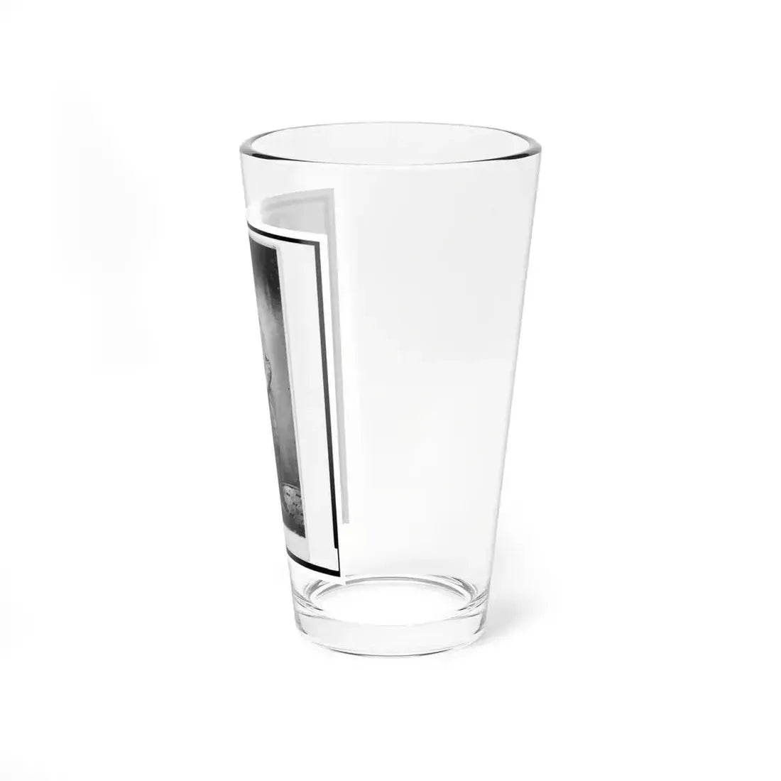Capt. John D. Ritter, Union Officer In The 32nd Indiana Regiment, Full-Length Portrait, Standing, Facing Front (U.S. Civil War) Pint Glass 16oz - Go Mug Yourself