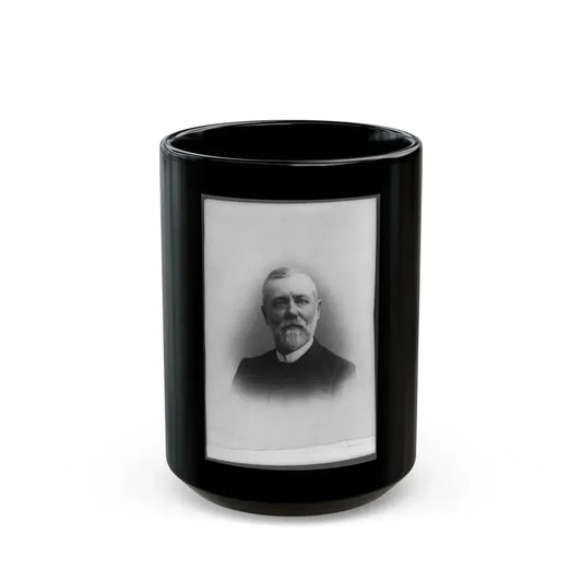 Capt. R. Pegram, Va. Battery, C.S.A., Head-And-Shoulders Portrait, Facing Front (U.S. Civil War) Black Coffee Mug 15oz - Go Mug Yourself