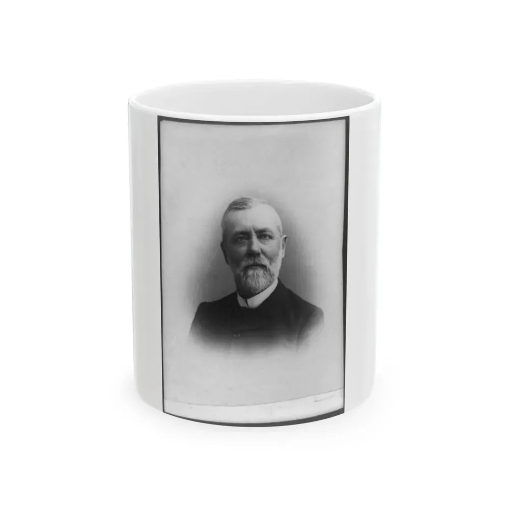 Capt. R. Pegram, Va. Battery, C.S.A., Head-And-Shoulders Portrait, Facing Front (U.S. Civil War) White Coffee Mug 11oz - Go Mug Yourself
