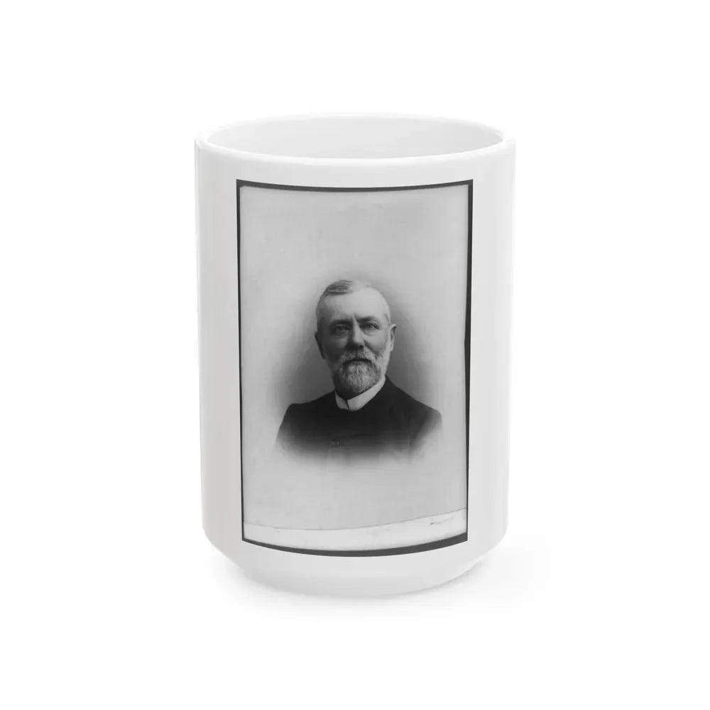 Capt. R. Pegram, Va. Battery, C.S.A., Head-And-Shoulders Portrait, Facing Front (U.S. Civil War) White Coffee Mug 15oz - Go Mug Yourself