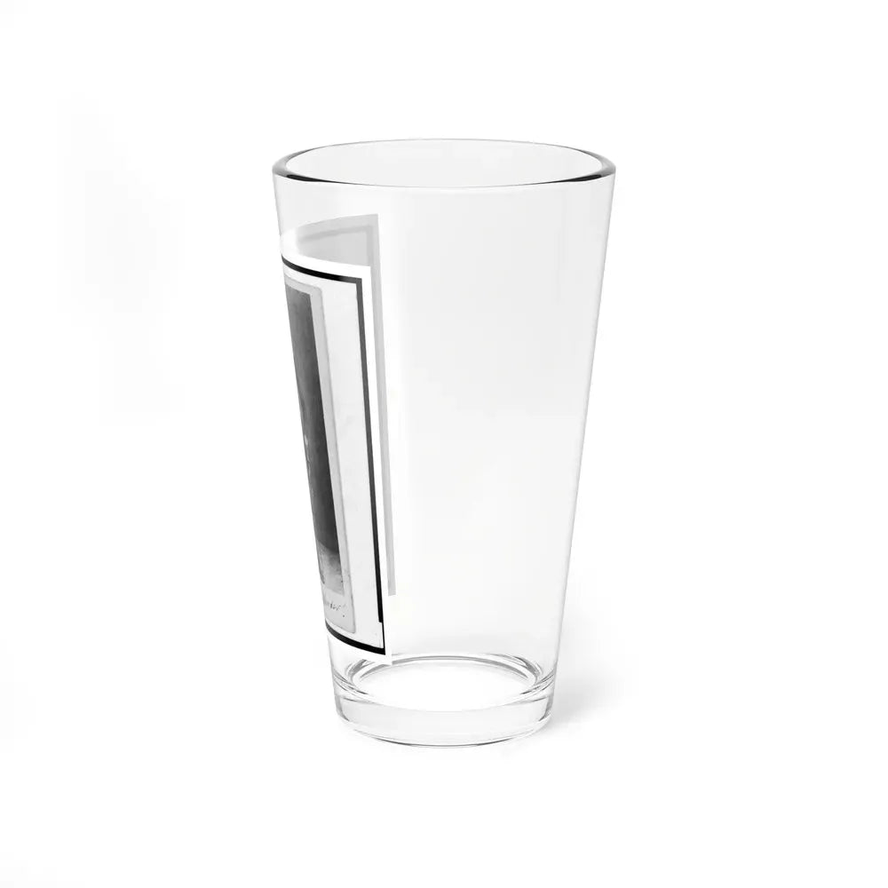 Captain Andreas Winter, Union Officer In The 32nd Indiana Regiment, Full-Length Portrait, Standing, Facing Front (U.S. Civil War) Pint Glass 16oz - Go Mug Yourself