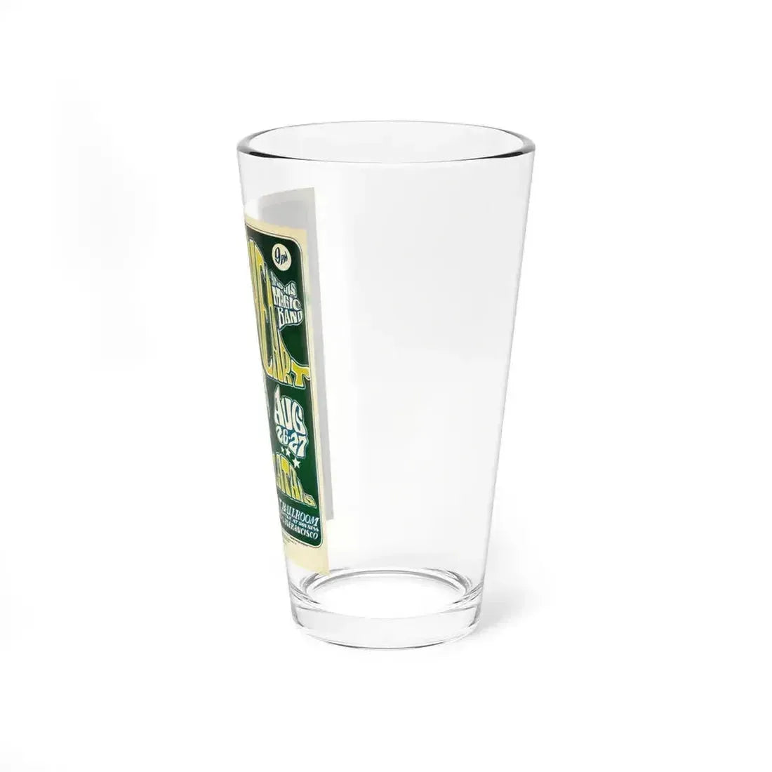 Captain Beefheart and His Magic Band 1966 (Music Poster) Pint Glass 16oz - Go Mug Yourself