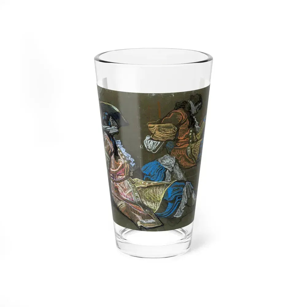 Captain Blood figure study, 1927 (Magazine Illustration) Pint Glass 16oz 16oz - Go Mug Yourself