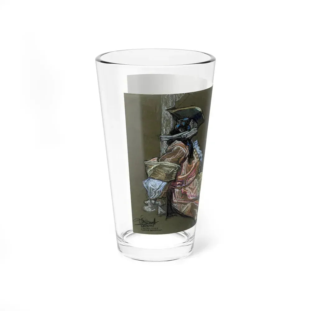 Captain Blood figure study, 1927 (Magazine Illustration) Pint Glass 16oz - Go Mug Yourself