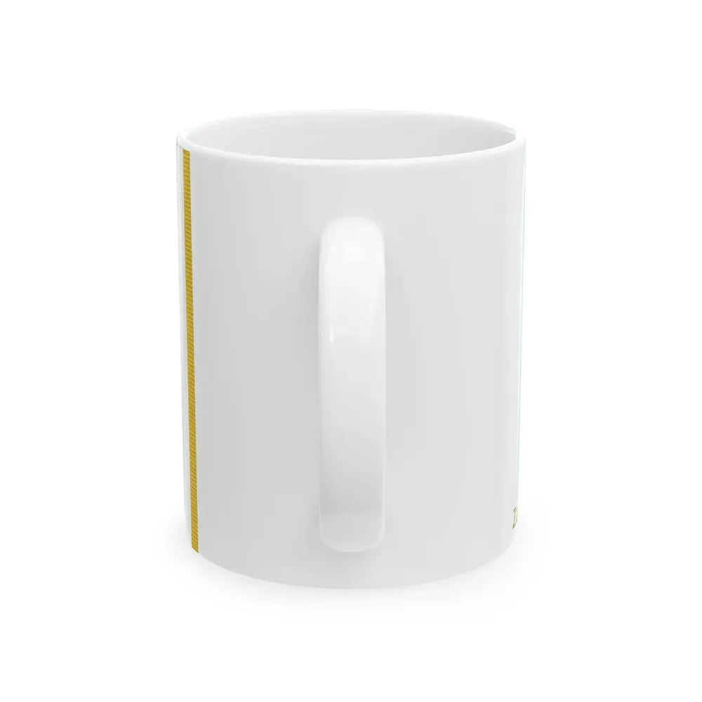 Captain Burroughs Flag From Ohio (United States) White Coffee Mug - Go Mug Yourself