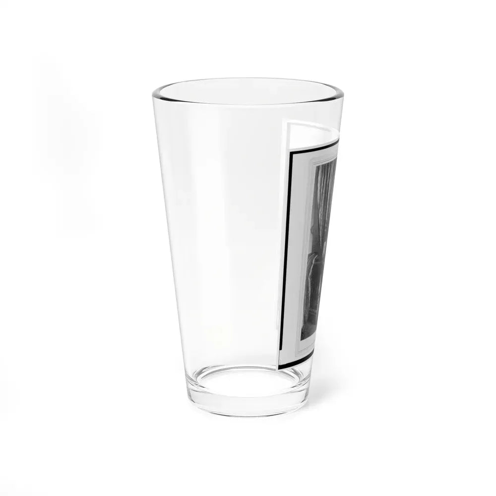 Captain Charles Nagel, Union Officer In The 32nd Indiana Regiment, Full-Length Portrait, Standing, Facing Front (U.S. Civil War) Pint Glass 16oz - Go Mug Yourself