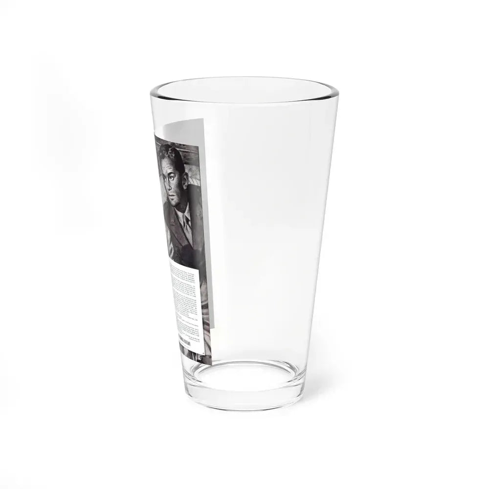 Captain Douglass Comes Home, Ladies' Home Journal, October 1944 (Magazine Illustration) Pint Glass 16oz - Go Mug Yourself