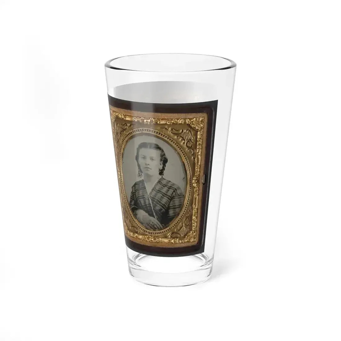 Captain Ferdinand F. Boltz Of Co. S, 12th Indiana Infantry Regiment, And Co. F, 88th Indiana Infantry Regiment And Siddie Boltz (U.S. Civil War) Pint Glass 16oz - Go Mug Yourself