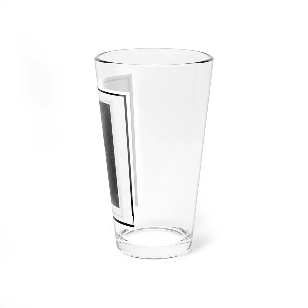 Captain Frederick Ludwig (Lodewig), Union Officer In The 32nd Indiana Regiment, Full-Length Portrait, Facing Front (U.S. Civil War) Pint Glass 16oz - Go Mug Yourself