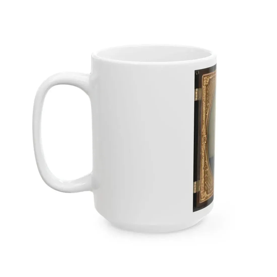 Captain George Riggs Gaither Of K Company, 1st Virginia Cavalry (U.S. Civil War) White Coffee Mug - Go Mug Yourself