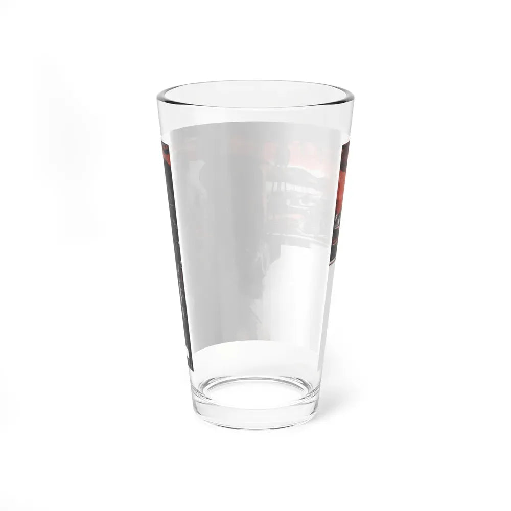 Captain Jeff's Secret Weapon, Argosy, May 1949 (Magazine Illustration) Pint Glass 16oz - Go Mug Yourself