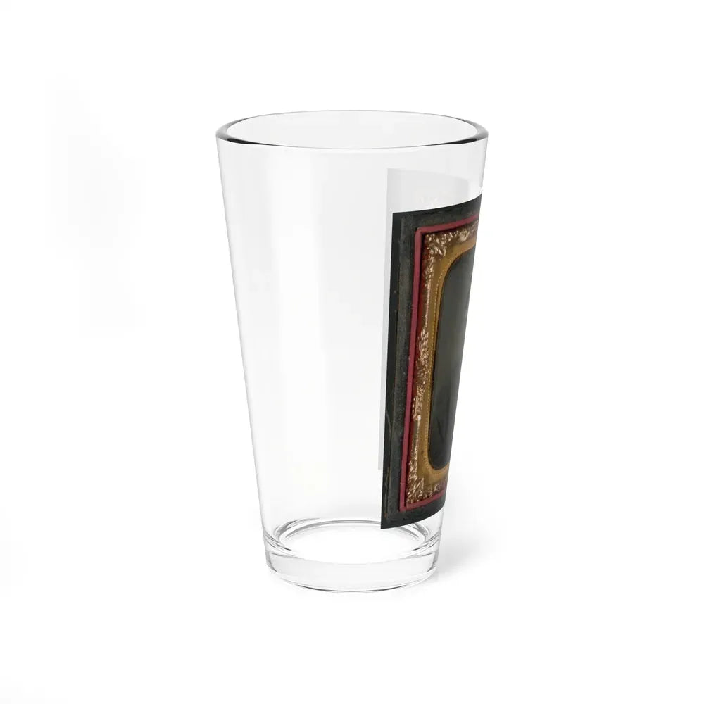 Captain Jesse Sharpe Barnes, F Company, 4th North Carolina Infantry In Frock Coat (U.S. Civil War) Pint Glass 16oz - Go Mug Yourself