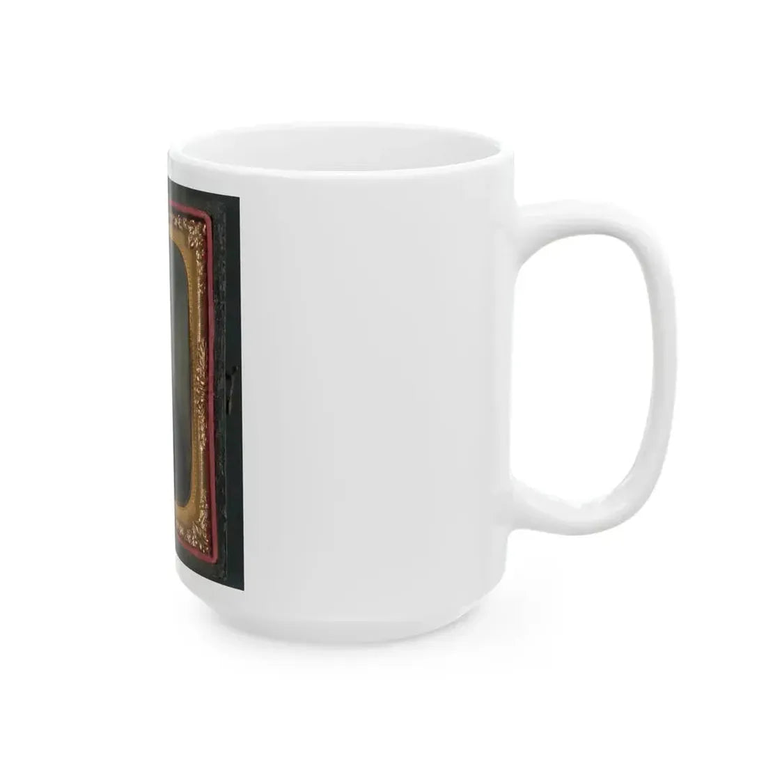 Captain Jesse Sharpe Barnes, F Company, 4th North Carolina Infantry In Frock Coat (U.S. Civil War) White Coffee Mug - Go Mug Yourself