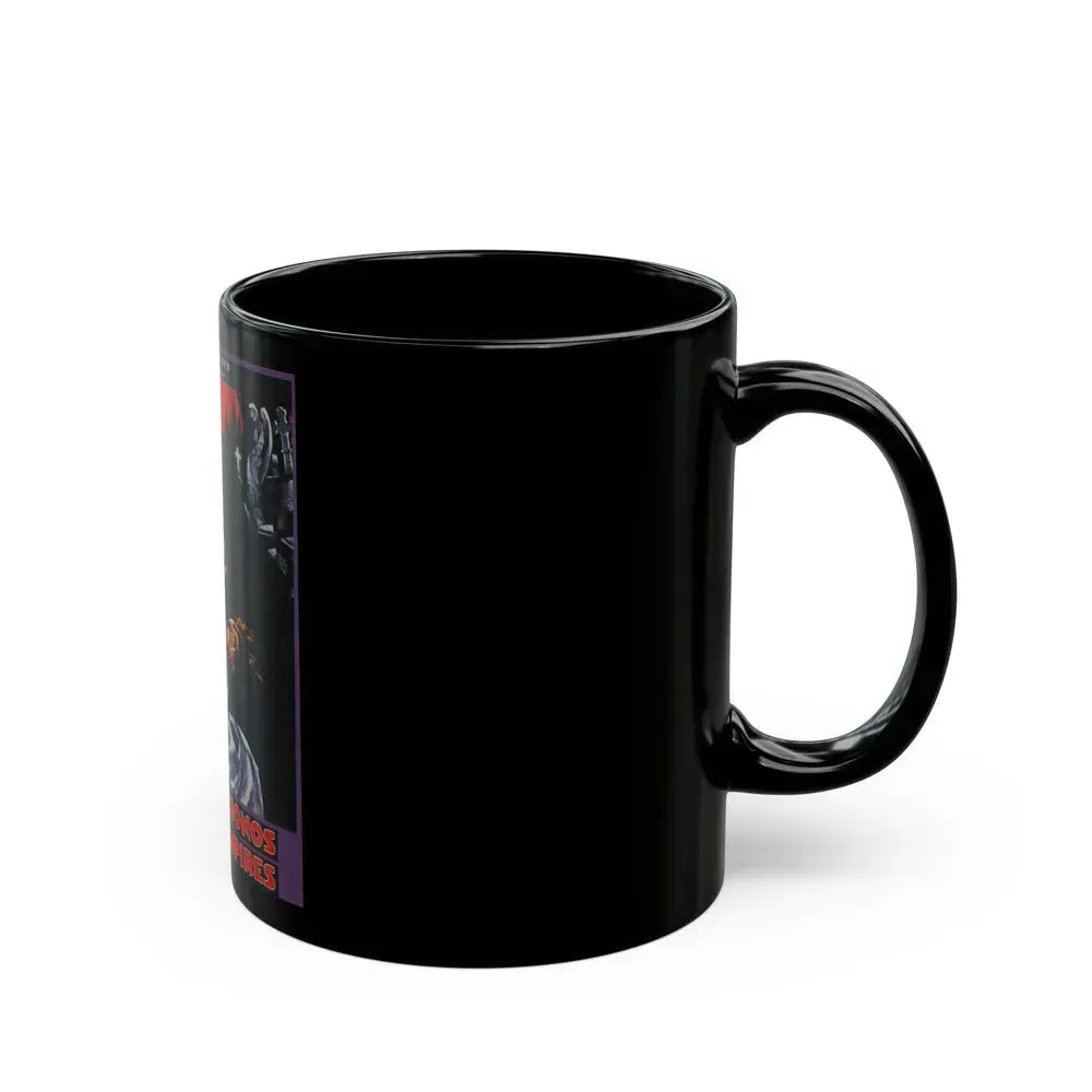 CAPTAIN KRONOS VAMPIRE HUNTER (FRENCH) 1974 Movie Poster - Black Coffee Mug - Go Mug Yourself