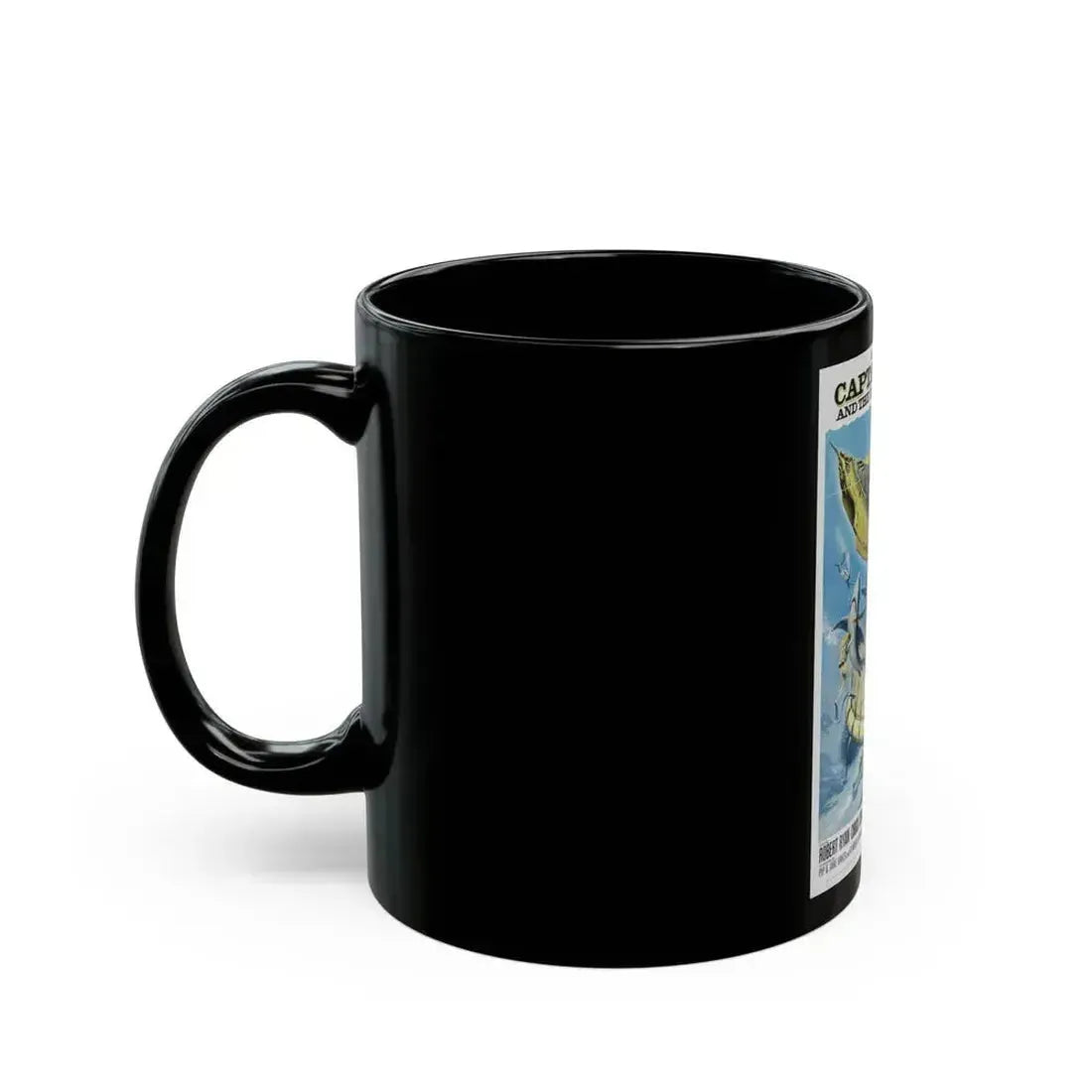 CAPTAIN NEMO AND THE UNDERWATER CITY 1969 Movie Poster - Black Coffee Mug - Go Mug Yourself