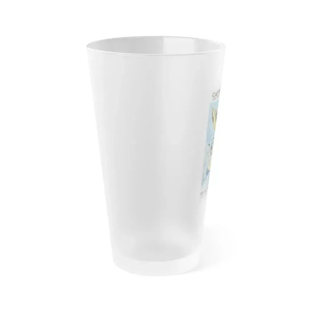 CAPTAIN NEMO AND THE UNDERWATER CITY 1969 Movie Poster - Frosted Pint Glass 16oz - Go Mug Yourself