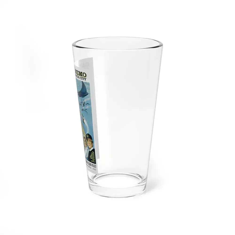 CAPTAIN NEMO AND THE UNDERWATER CITY 1969 Movie Poster - Pint Glass 16oz - Go Mug Yourself