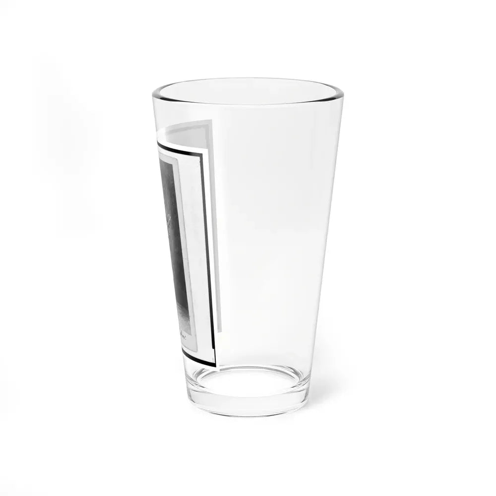 Captain William J. Hahn, Union Officer In The 32nd Indiana Regiment, Full-Length Portrait, Facing Front (U.S. Civil War) Pint Glass 16oz - Go Mug Yourself
