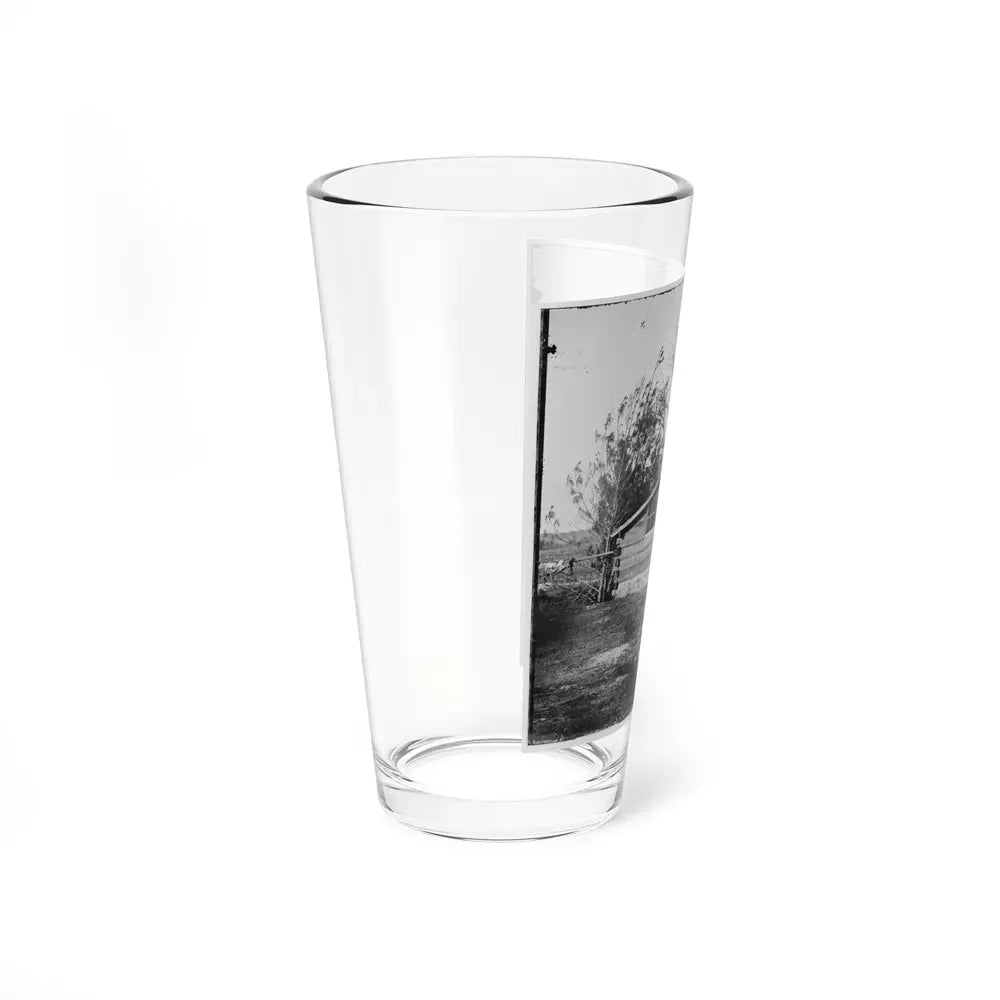 Captain Worrall's Quarters At Cedar Level, Va. (U.S. Civil War) Pint Glass 16oz - Go Mug Yourself