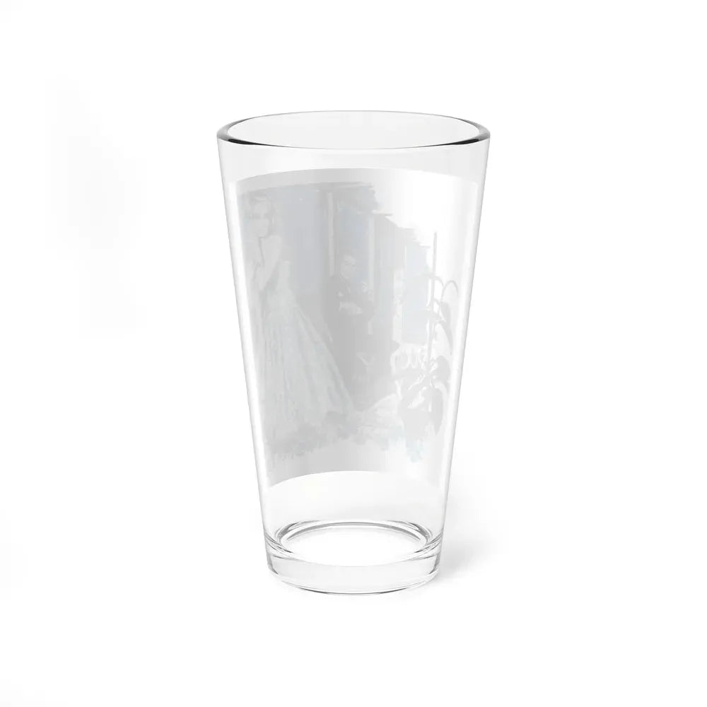 Captive Heart by Nicholas Carey, Woman's Own magazine, 1957 (Magazine Illustration) Pint Glass 16oz - Go Mug Yourself