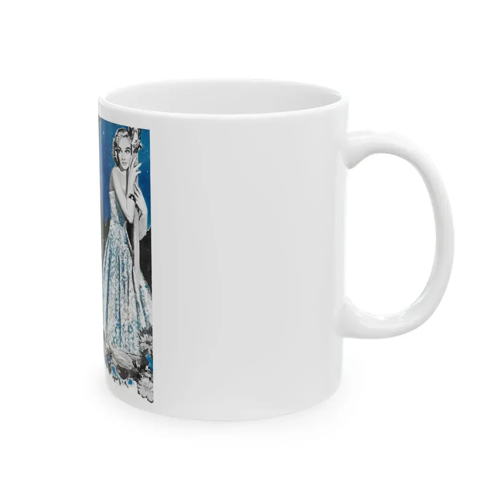 Captive Heart by Nicholas Carey, Woman's Own magazine, 1957 - White Coffee Mug - Go Mug Yourself