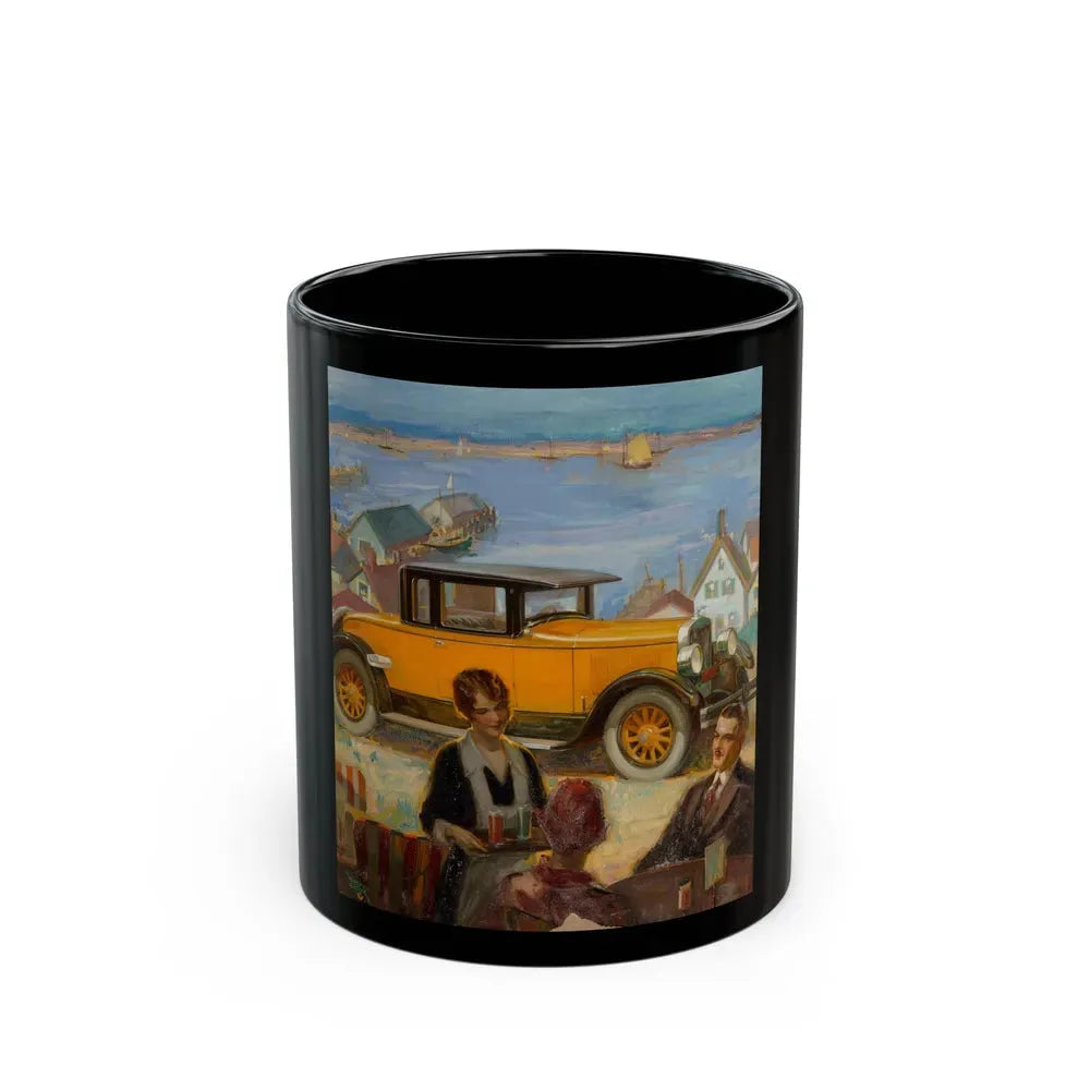 Car advertisement - Black Coffee Mug 11oz - Go Mug Yourself