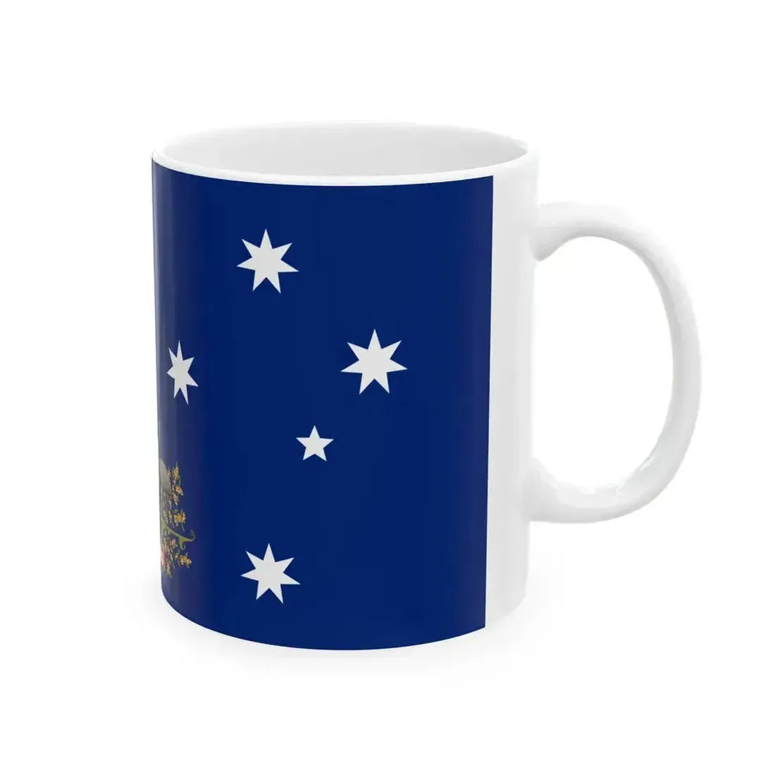 Car Flag of the Prime Minister of Australia Flags of the World (Australia) White Coffee Mug - Go Mug Yourself