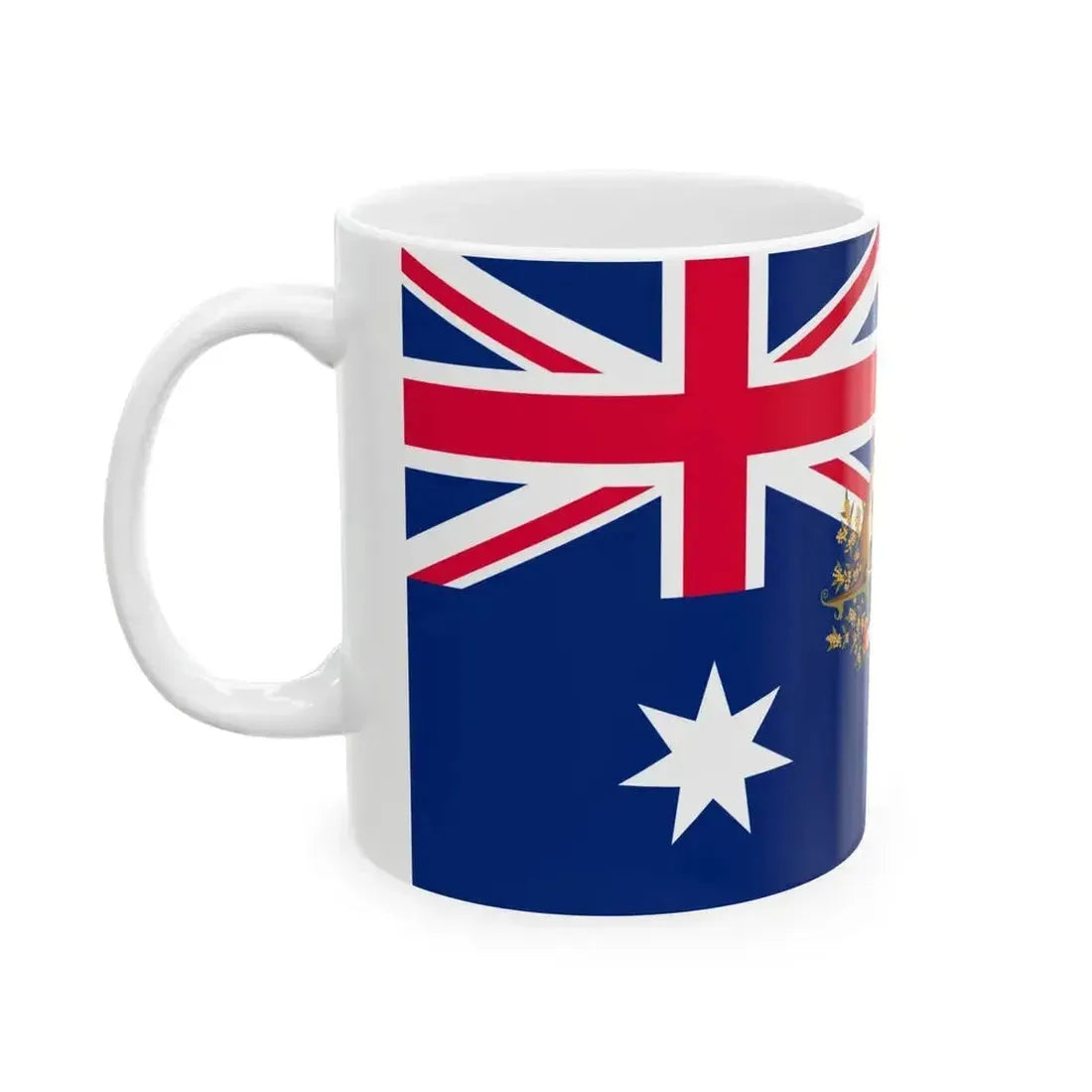Car Flag of the Prime Minister of Australia Sir Robert Menzies (Australia) White Coffee Mug - Go Mug Yourself