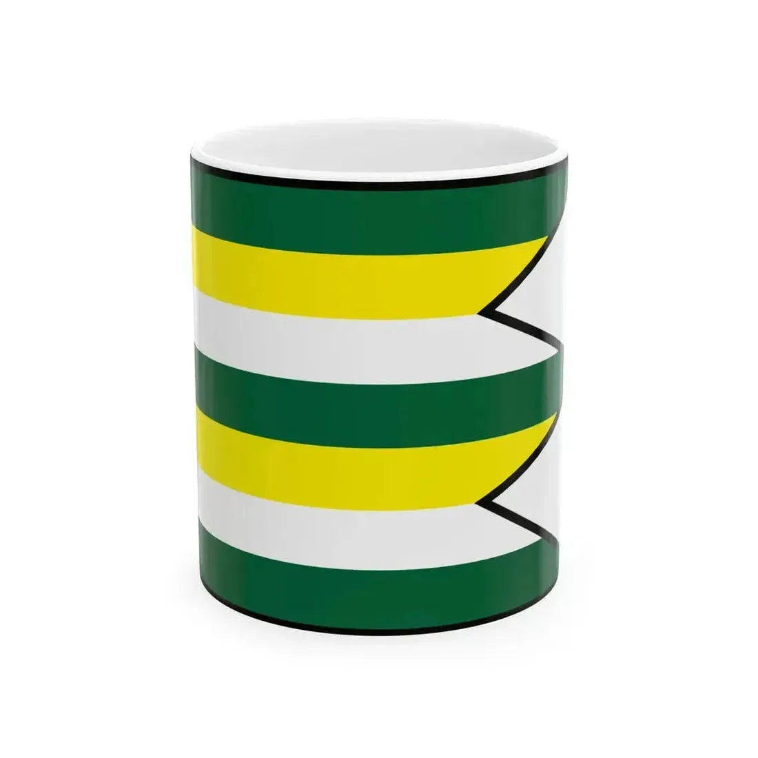 Caradice Zlate Moravce Flag (Slovakia) White Coffee Mug 11oz - Go Mug Yourself