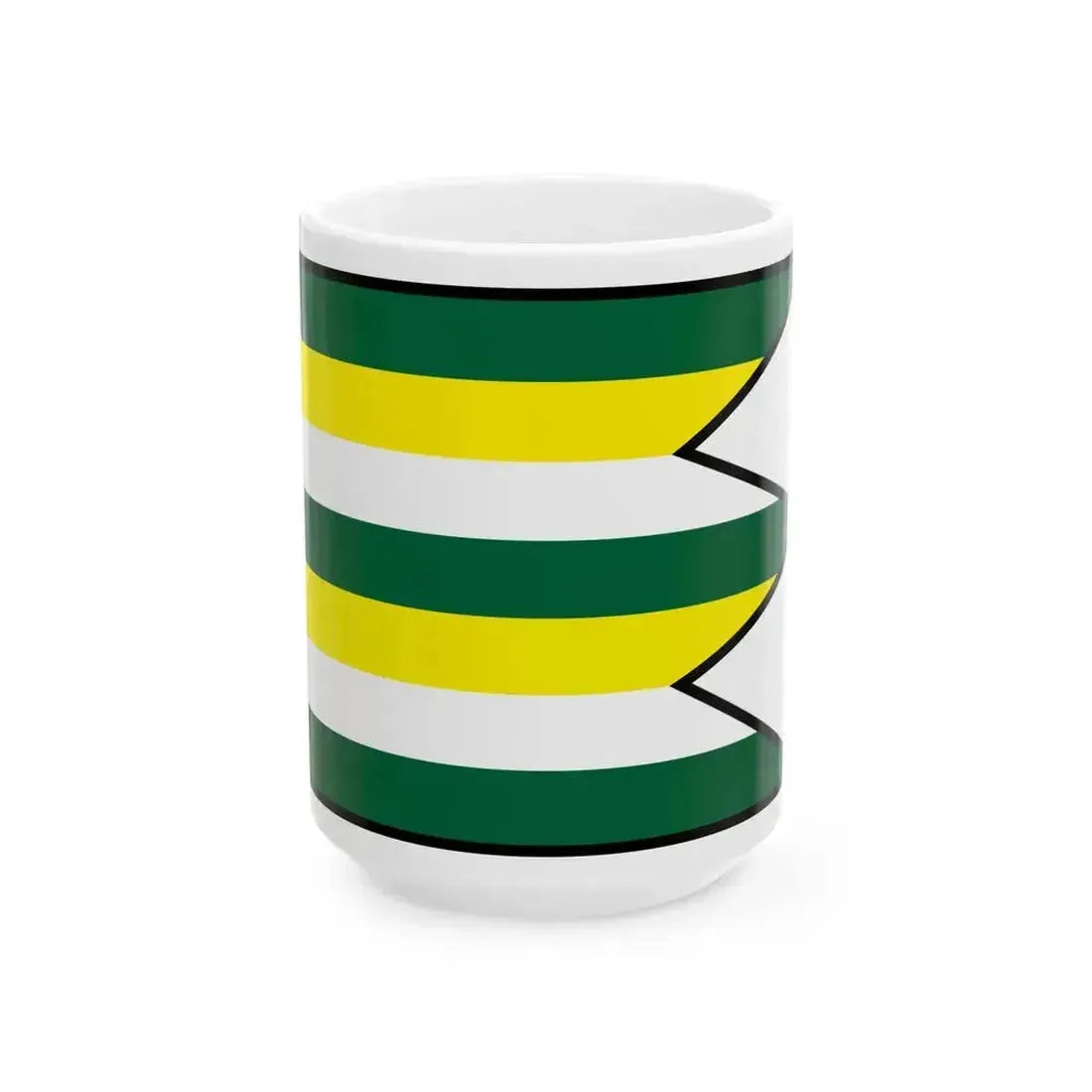 Caradice Zlate Moravce Flag (Slovakia) White Coffee Mug 15oz - Go Mug Yourself