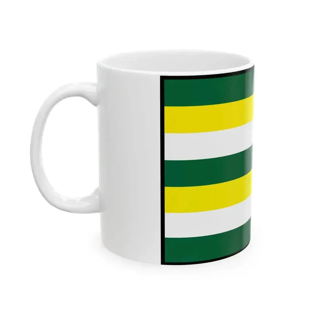 Caradice Zlate Moravce Flag (Slovakia) White Coffee Mug - Go Mug Yourself